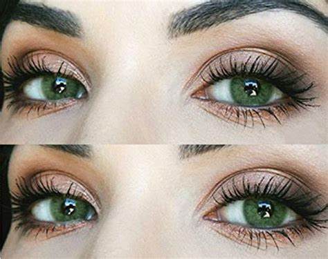 Glamlens Lenti A Contatto Colorate Verdi Green Mensili Con Porta L