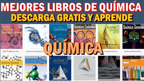 Los Mejores Libros De Qu Mica Gratis En Pdf Youtube