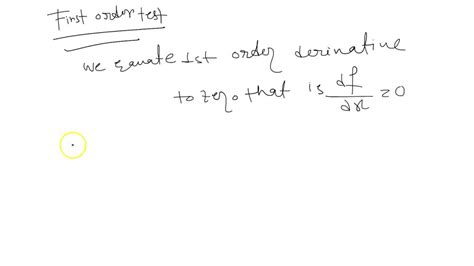 Solved Explain What The First And Second Derivatives Are And What They Tell You About A