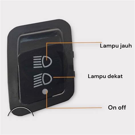 Jual Tombol Saklar Dim Titik Fungsi Socket Pin Vario Vario