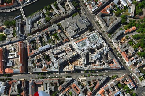 Vertical Aerial Photograph Berlin Vertical Aerial View From The