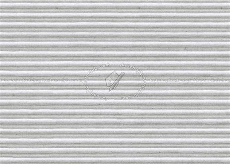 White corrugated cardboard texture seamless 09533