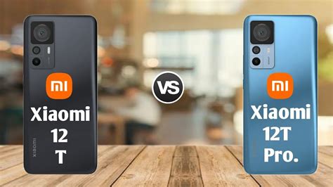 Xiaomi 12t Vs Xiaomi 12t Pro Full Comparison Youtube