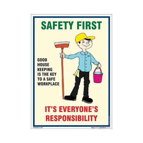 Buysafetyposters Safety Is First Priority Poster In English Sun