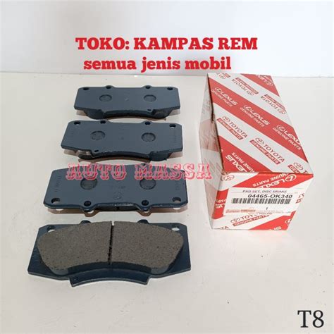 Kampas Rem Depan Hilux Vigo New Double Cabin Brake Pad Hilux Vigo New