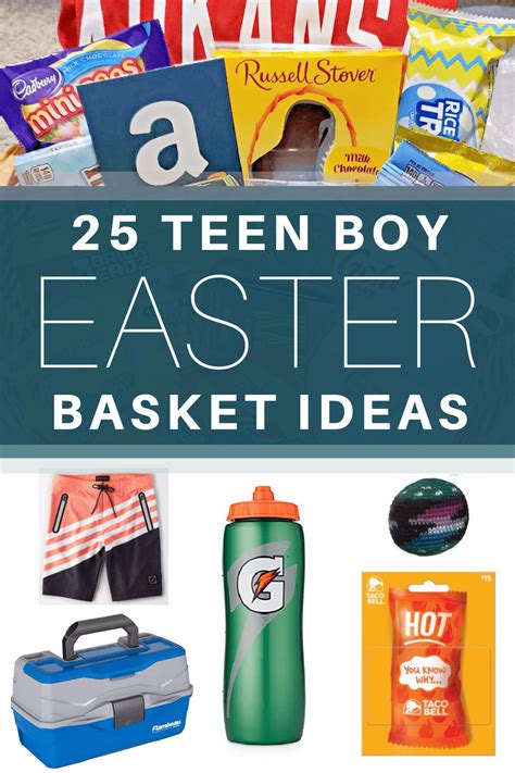 Easter Basket Ideas For Teenage Boys Unique And So Fun