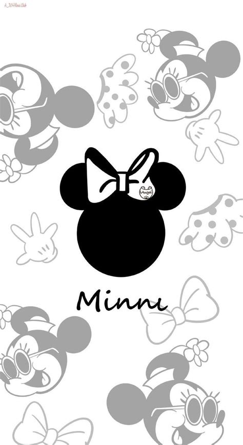 Pin By Mutiara MPR On Wallpaper Ponsel Mickey Mouse Wallpaper Minnie