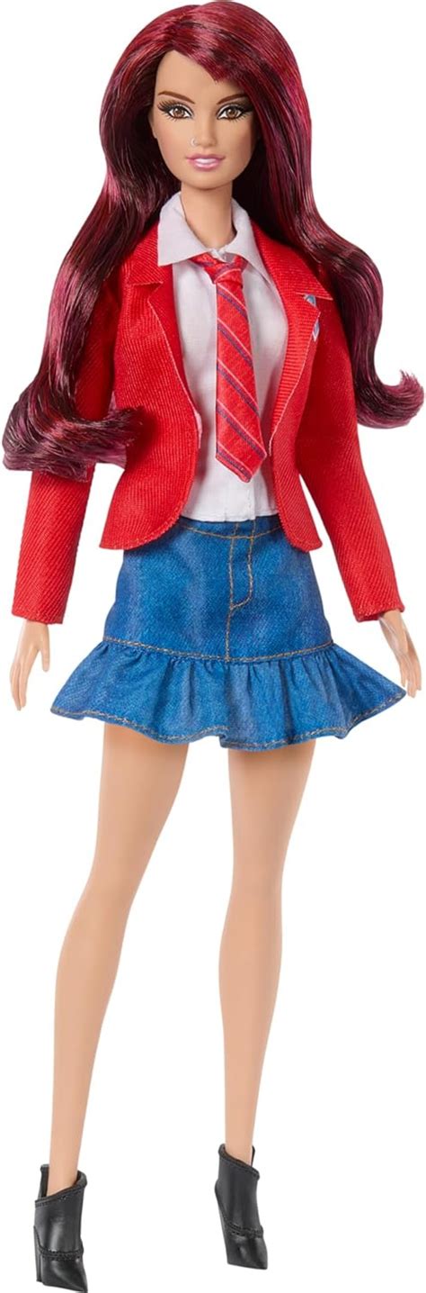 Boneca Barbie Rebelde - Boneca Barbie Roberta - Vestindo Uniforme Escolar - Coleção Rebelde ...