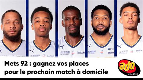 Metropolitans 92 gagnez vos places pour le prochain match à domicile