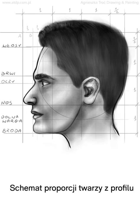 Jak Prawid Owo Uchwyci Proporcje W Rysunku Twarzy Z Profilu