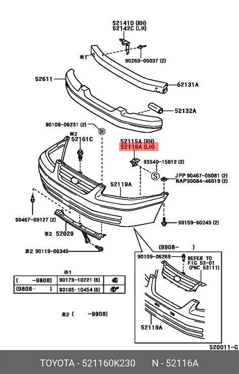 Toyota Fortuner Bumper Bracket Front Lh K Spare