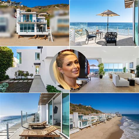 Inside Paris Hiltons Malibu Beachfront Glass Mansion