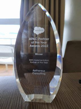 Apac Partner Of The Year Award Press Release Aethereus Consulting