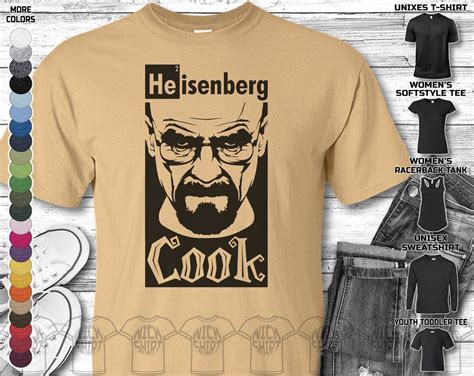 Heisenberg Cook Walter White Breaking Bad Heroes Action Film Etsy