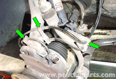 Mercedes-Benz W211 ABS Brake Sensor Replacement (2003-2009) E320, E500 ...