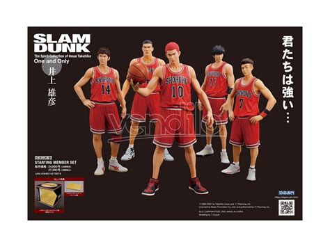 Union Creative Slam Dunk Scale Pvc Statuas Pack Shohoku Starting