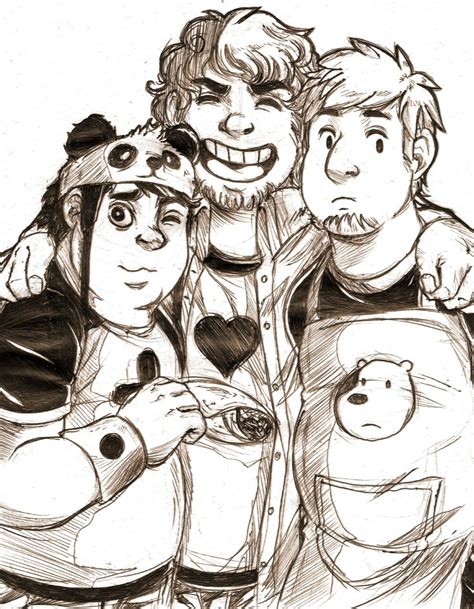 Human Bears We Bare Bears Bear Drawing Bare Bears