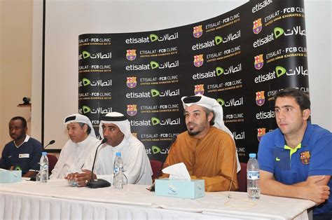 Etisalat Brings Fc Barcelona S Coaching Greats To Uae Eb247 Sports Football Emirates24 7