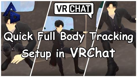 Quick Full Body Tracking Setup In Vrchat Youtube