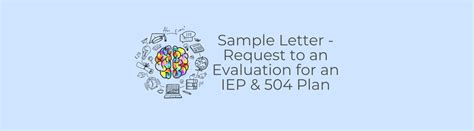 Sample Letter Request To An Evaluation For An Iep And 504 Plan Aspire