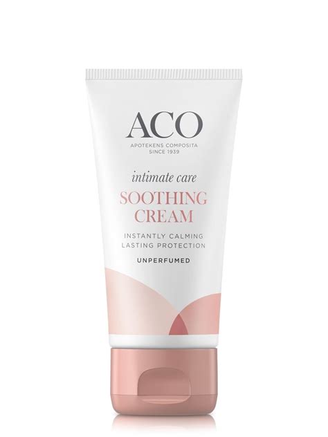 Aco Intimate Care Soothing Cream Uten Parfyme 50 Ml Apotekhjem Rask