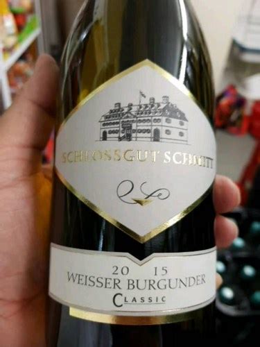 Schlossgut Schmitt Weisser Burgunder Classic Vivino Australia