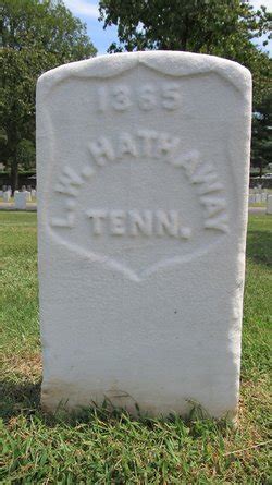 PVT Leonard W Hathaway 1845 1864 Mémorial Find a Grave