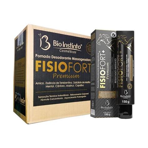 Pomadas Massageadora Fisiofort Premium G Bio Instinto