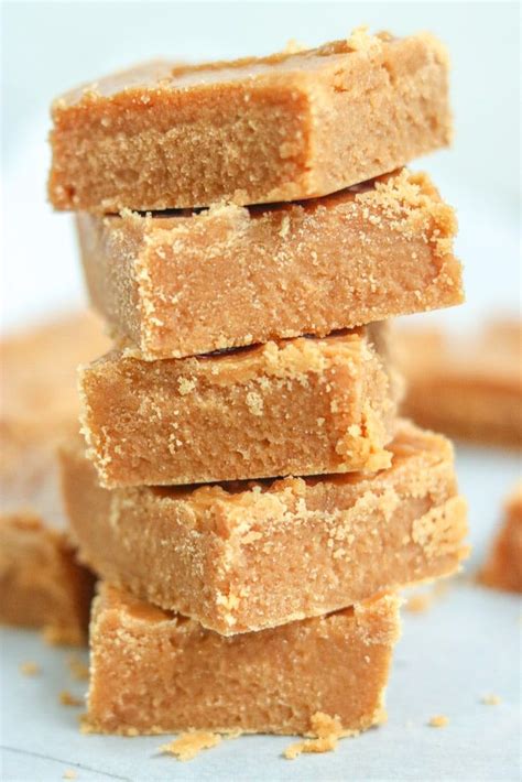 A Delicious Caramel Fudge Made With Butter Golden Syrup And Sweetened