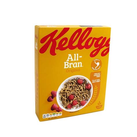 Kelloggs All Bran Original High Fibre 6 X 500g BRITISH SHOPPING