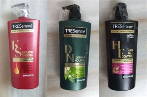 Tresemme Shampoo Keratin Smooth Hair Fall Control Detox 620ml 670ml Lazada