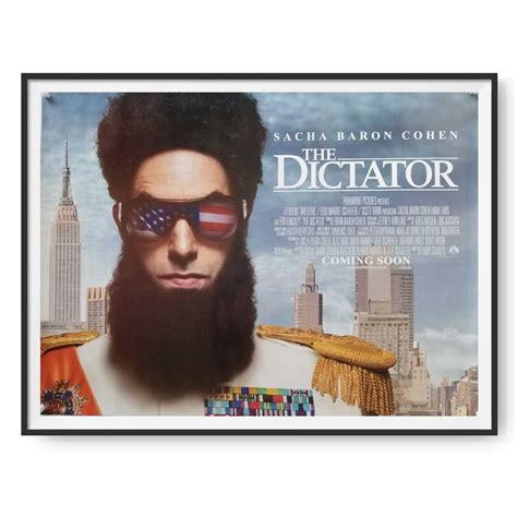 The Dictator (2012) Original UK Quad Poster - Cinema Poster Gallery