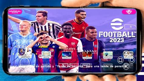 Efootball PES 2023 PPSSPP C Europeu E Libertadores Atualizado Novas