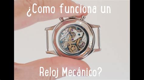 Cómo Funciona un Reloj Mecánico YouTube