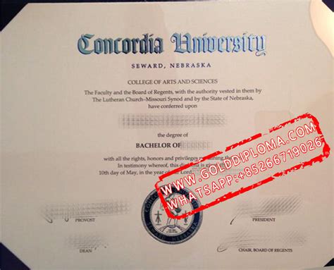 Fake Concordia University Nebraska Degree – Buy Fake Diploma Online|Fake Degree Transcript ...