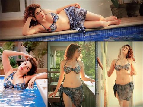 Shraddha Das Bikini Back