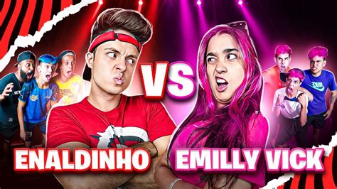 Batalha De Rap Enaldinho Vs Emily Vick Youtube