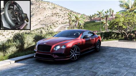 Bentley Continental Gt Forza Horizon Steering Wheel Gameplay