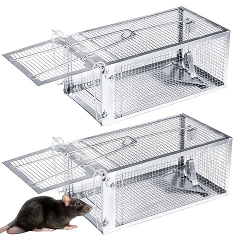 Buy Homarket Rat And Squirrel Cage Trap Mouse Trap Chipmunk Trap Humane