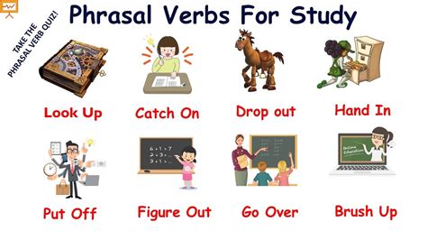 Vocabulary Phrasal Verbs For Study Phrasal Verb Practice English