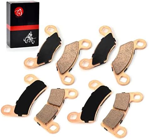 Amazon Front Rear Sintered Brake Pads Kit Compatible With