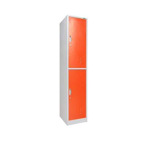 Locker Besi 2 Pintu Kl 2 Orange Spakat