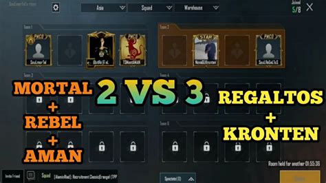 Soul Regaltos Kronten Vs Mortal Aman Rebel Vs Tdm Match