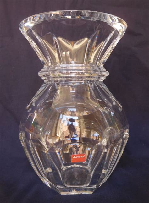 Vase En Cristal De Baccarat Mod Le Harcourt