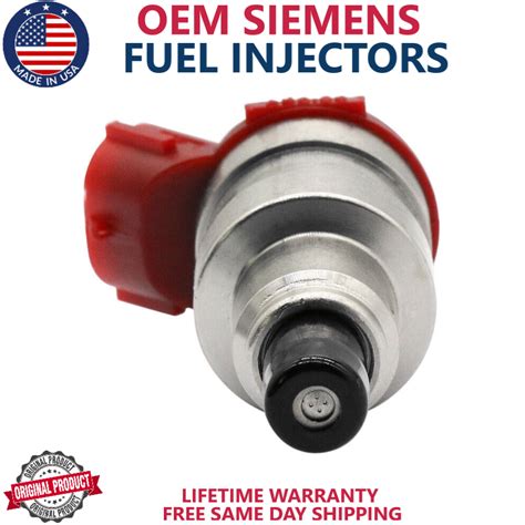 X New Oem Siemens Fuel Injectors For Mazda Mpv B L