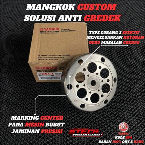 Jual MANGKOK KAMPAS GANDA MIO KARBU SMILE SPORTY MIO SOUL CUSTOM BOLONG