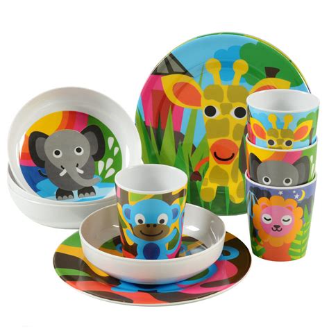 Jungle Kids Plate Set - French Bull