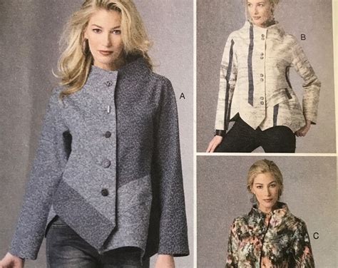 Butterick 6106 Jacket Pattern Katherine Tilton UNCUT Etsy