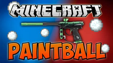 Minecraft PAINTBALL Mod Spotlight 1 7 10 Minecraft Mod Showcase