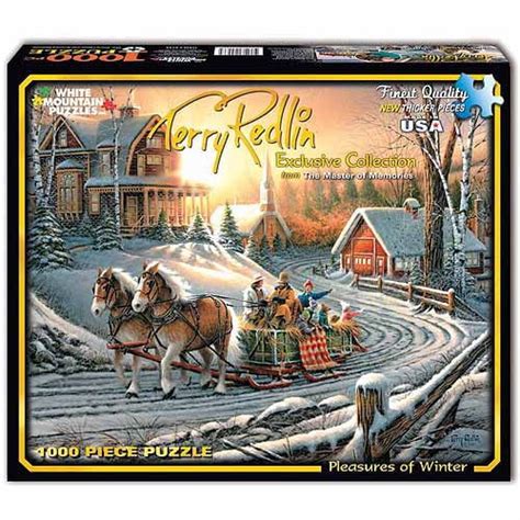 White Mountain Puzzles Terry Redlin Collection 1000 Piece Jigsaw Puzzle